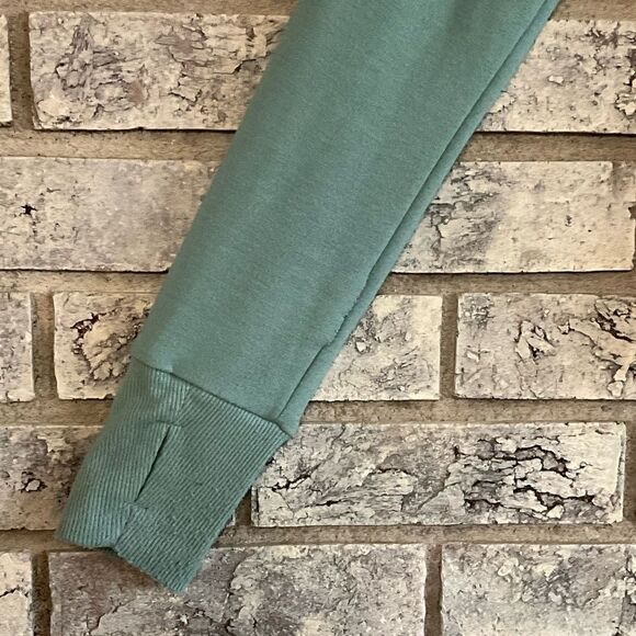 Avia Green Wrap-Front Pullover Sweatshirt Size XS - Picture 2 of 6